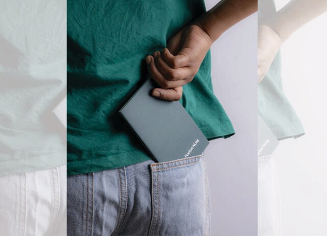 Roda Notes makes journals that you can carry around in your pocket. (Roda Notes) Roda Notes makes journals that you can carry around in your pocket. (Roda Notes)