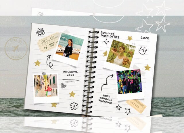 Odd Giraffe makes journals for habit-tracking and junk journaling. (Odd Giraffe) Odd Giraffe makes journals for habit-tracking and junk journaling. (Odd Giraffe)