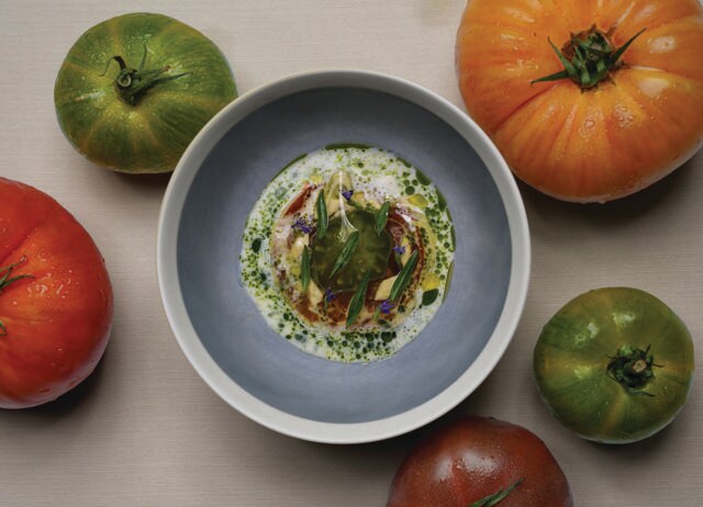 In Bangkok, Alain Ducasse’s Michelin-starred restaurant is inside a mall as well. (BLUE BY ALAIN DUCASSE) In Bangkok, Alain Ducasse’s Michelin-starred restaurant is inside a mall as well. (BLUE BY ALAIN DUCASSE)