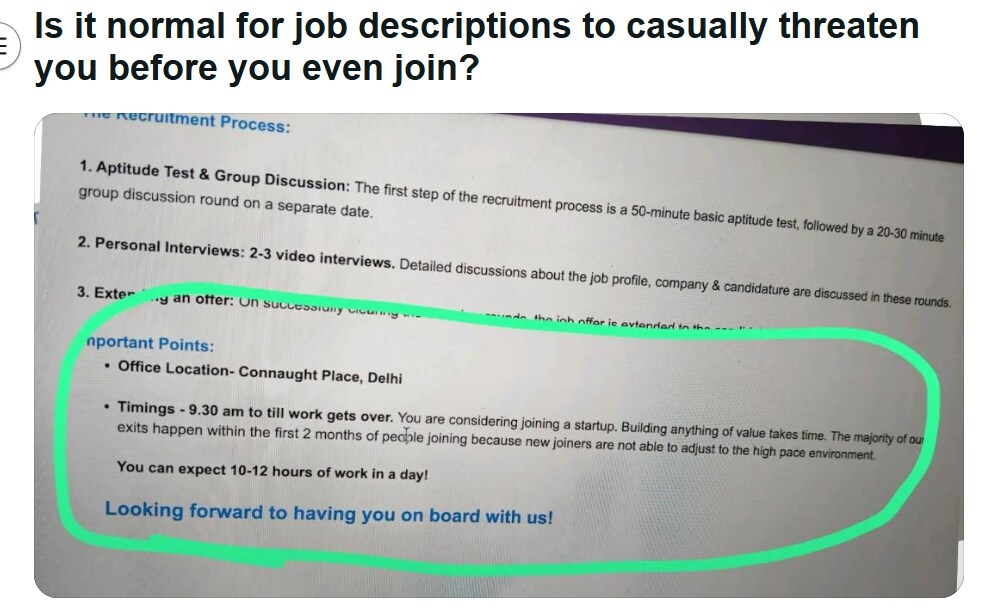 Screengrab of the Reddit post. (Reddit) Screengrab of the Reddit post. (Reddit)