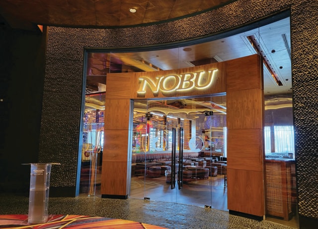 Some big name chain restaurants are good, such as Nobu. (NOBU BAHAMAS) Some big name chain restaurants are good, such as Nobu. (NOBU BAHAMAS)