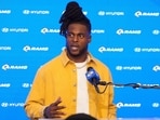 Los Angeles Rams wide receiver Davante Adams. Los Angeles Rams wide receiver Davante Adams.