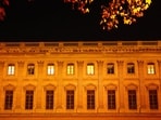 Campana Gallery of Louvre Museum, originally built in 1930s, which displays a collection of Greek vases and houses the museum's office spaces, after it was shut down due to structural issues, weeks after a daylight heist exposed security flaws, in Paris.