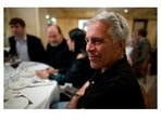 Late financier and convicted sex offender Jeffrey Epstein is seen in this image from the U.S. Justice Department’s file