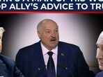 Lukashenko reveals what he told Trump ahead of meeting with Putin Lukashenko reveals what he told Trump ahead of meeting with Putin