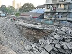 The Brihanmumbai Municipal Corporation (BMC) has proposed a fivefold hike in penalties for violating air pollution norms, raising the minimum fine from  <span class='webrupee'>₹</span>10,000 to  <span class='webrupee'>₹</span>50,000. (Photo by Raju Shinde/HT Photo) (Raju Shinde)