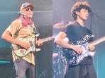 Tom Morello and son Roman Morello Tom Morello and son Roman Morello