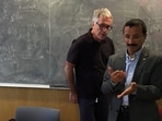 Late financier and convicted sex offender Jeffrey Epstein and Sultan Ahmed bin Sulayem, Emirati businessman and Chairman and Group CEO of DP.