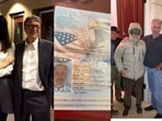 (L to R) Combination photos of Bill Gates, Jeffry Epstein's passport and Jeffry Epstein with filmmaker Woody Allen. These photos were part of the latest batch released by the Oversight Dems (L to R) Combination photos of Bill Gates, Jeffry Epstein's passport and Jeffry Epstein with filmmaker Woody Allen. These photos were part of the latest batch released by the Oversight Dems