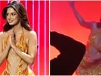 Harnaaz Sandhu slipped and almost fell on the runway.(Instagram)