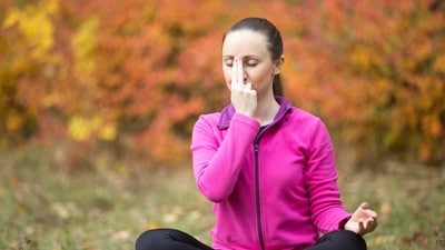 Breathing exercises calm you down and lower cortisol in your body. (Freepik) Breathing exercises calm you down and lower cortisol in your body. (Freepik)