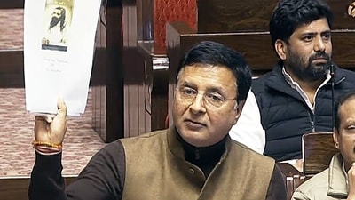 "The country needs clean air, honest data, and an accountable government," Randeep Surjewala said (Sansad TV/ANI Grab) "The country needs clean air, honest data, and an accountable government," Randeep Surjewala said (Sansad TV/ANI Grab)