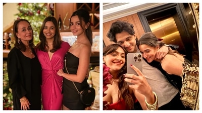 The party was attended by Alia Bhatt’s mother Soni Razdan, sister Shaheen Bhatt, close friends Akansha Ranjan and Anushka Ranjan. The party was attended by Alia Bhatt’s mother Soni Razdan, sister Shaheen Bhatt, close friends Akansha Ranjan and Anushka Ranjan.