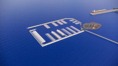 Artist’s Impression of the proposed ‘Viksit Bharat Mumbai Marina’ being developed by Mumbai Port Authority to promote world-class maritime tourism infrastructure. (X/sarbanandsonwal) Artist’s Impression of the proposed ‘Viksit Bharat Mumbai Marina’ being developed by Mumbai Port Authority to promote world-class maritime tourism infrastructure. (X/sarbanandsonwal)