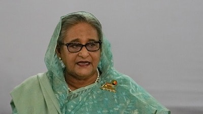 শেখ হাসিনা। (AP Photo/Altaf Qadri, File) (AP) শেখ হাসিনা। (AP Photo/Altaf Qadri, File) (AP)