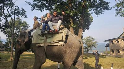 Elephant safari had been a major attraction for tourists visiting Corbett for decades. Elephant safari had been a major attraction for tourists visiting Corbett for decades.