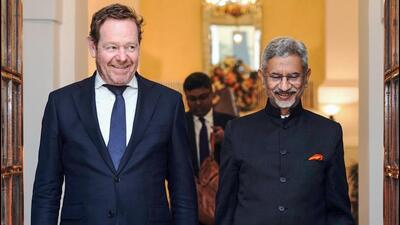 External affairs minister S. Jaishankar meets Netherlands' foreign minister David van Weel in New Delhi on Friday (@DrSJaishankar X) External affairs minister S. Jaishankar meets Netherlands' foreign minister David van Weel in New Delhi on Friday (@DrSJaishankar X)