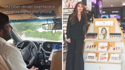 Indian-origin entrepreneur Natasha Moor’s conversation with an Uber driver is viral. (Instagram/@natasha.moor)