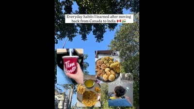 The mom blogger shared how, in India, she is living a “fuller” life. (Instagram/@reellifeofzeel) The mom blogger shared how, in India, she is living a “fuller” life. (Instagram/@reellifeofzeel)