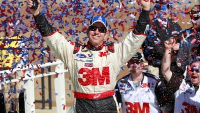 Greg Biffle celebrates in victory lane after winning the NASCAR Sprint Cup Series at Kansas Speedway on Sunday, Oct. 3, 2010 (AP Photo/Orlin Wagner, File) (AP) Greg Biffle celebrates in victory lane after winning the NASCAR Sprint Cup Series at Kansas Speedway on Sunday, Oct. 3, 2010 (AP Photo/Orlin Wagner, File) (AP)