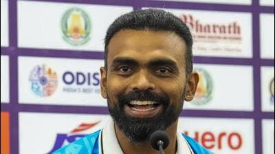 PR Sreejesh. (PTI)