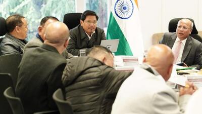 The cabinet today took a significant decision to approve the revised pay structure for SSA and Ad hoc teachers, Sangma said (X/SangmaConrad) The cabinet today took a significant decision to approve the revised pay structure for SSA and Ad hoc teachers, Sangma said (X/SangmaConrad)