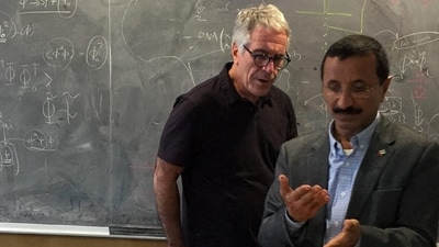 Late financier and convicted sex offender Jeffrey Epstein and Sultan Ahmed bin Sulayem, Emirati businessman and Chairman and Group CEO of DP. (Reuters File)
