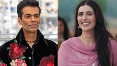 Karan Johar and Simar Bhatia