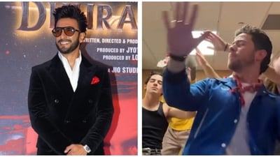 Ranveer Singh has reacted to Nick Jonas' dance video to Dhurandhar track. Ranveer Singh has reacted to Nick Jonas' dance video to Dhurandhar track.