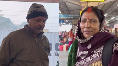 A woman posted an emotional clip showing her mother’s solo journey and her father’s wordless love. (Instagram/jazzy_jagriti_03) A woman posted an emotional clip showing her mother’s solo journey and her father’s wordless love. (Instagram/jazzy_jagriti_03)