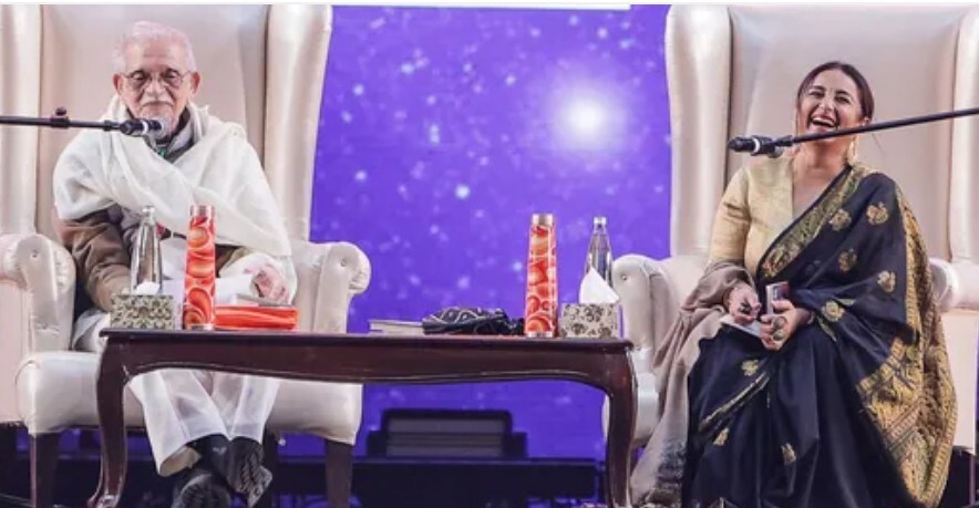 Gulzar and Divya Dutta at Jashn-e-Rekhta 2025 Gulzar and Divya Dutta at Jashn-e-Rekhta 2025