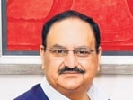 A delegation of Shri Mata Vaishno Devi (SMVD) Sangharsh Samiti led by its convener Col (retd) SS Mankotia met Union health minister JP Nadda in New Delhi on Friday and sought early resolution of row over admission to first batch of 50 students to MBBS course at Shri Mata Vaishno Devi Institute of Medical Excellence. (ANI File) A delegation of Shri Mata Vaishno Devi (SMVD) Sangharsh Samiti led by its convener Col (retd) SS Mankotia met Union health minister JP Nadda in New Delhi on Friday and sought early resolution of row over admission to first batch of 50 students to MBBS course at Shri Mata Vaishno Devi Institute of Medical Excellence. (ANI File)
