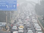 A dense layer of smog engulfed the city throughout the morning hours on Saturday. A dense layer of smog engulfed the city throughout the morning hours on Saturday.