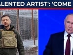 Putin ridicules 'talented artist' Zelensky's doorstep stunt in Kupyansk city Putin ridicules 'talented artist' Zelensky's doorstep stunt in Kupyansk city