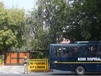 Panic across Noida schools after hoax bomb threat (HT photo)