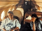 Ghislaine Maxwell and Jeffrey Epstein are seen in this image released by the Department of Justice in Washington, D.C., U.S., on December 19, 2025 as part of a new trove of documents from its investigations into the late financier and convicted sex offender Jeffrey Epstein. 
