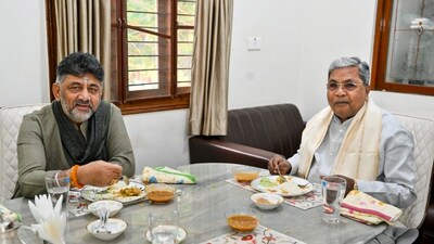 File photo of Karnataka Chief Minister Siddaramaiah with Deputy CM D K Shivakumar during a breakfast meeting amid the ongoing leadership issue in the state, at the former's residence 'Kaveri', in Bengaluru last month. (HT_PRINT) File photo of Karnataka Chief Minister Siddaramaiah with Deputy CM D K Shivakumar during a breakfast meeting amid the ongoing leadership issue in the state, at the former's residence 'Kaveri', in Bengaluru last month. (HT_PRINT)