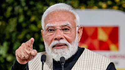 ‘ফুটবলপ্রেমী রাজ্য হিসেবে পরিচিত পশ্চিমবঙ্গ আজ লজ্জিত, সৌজন্যে..’, মেসির ইভেন্ট-কাণ্ডের নাম না করে সরব মোদী (PMO) ‘ফুটবলপ্রেমী রাজ্য হিসেবে পরিচিত পশ্চিমবঙ্গ আজ লজ্জিত, সৌজন্যে..’, মেসির ইভেন্ট-কাণ্ডের নাম না করে সরব মোদী (PMO)