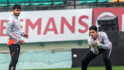 Jitesh Sharm and Shubman Gill were dropped from India's squad for the T20 World Cup 2026. (PTI)