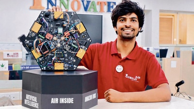Pratap made up his mind to give students an opportunity to acquire hands-on experience on Artificial Intelligence (AI), which was fast gaining momentum as the new face of technology. (HT)