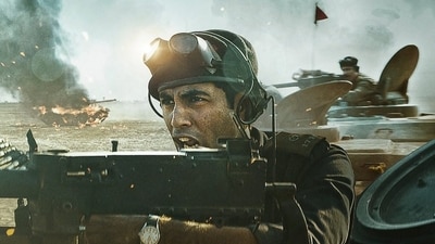 Agastya Nanda in a still from Ikkis. Agastya Nanda in a still from Ikkis.