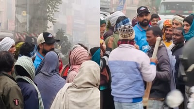 Ankush Chandila shared the video of the incident on Instagram. (@ankush_chandila_/Instagram) Ankush Chandila shared the video of the incident on Instagram. (@ankush_chandila_/Instagram)