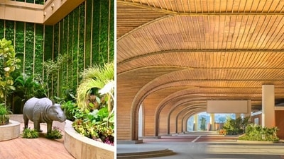 Photos of new terminal of the Guwahati airport. (@narendramodi/X)