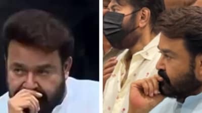 Mammootty and Mohanlal were present with Sreenivasan's family to offer condolences. Mammootty and Mohanlal were present with Sreenivasan's family to offer condolences.