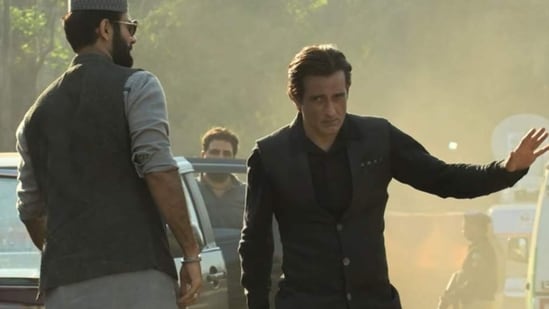 Dhurandhar box office collection day 16: Akshaye Khanna in Dhurandhar.