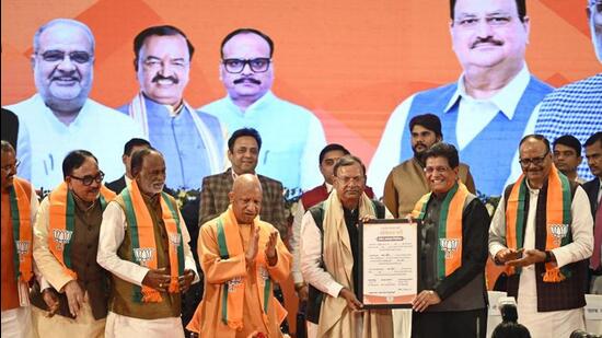 Pankaj Chaudhary was formally appointed the UP BJP president on December 14. (FILE PHOTO)