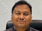 BJP spokesperson Ajay Sah accused the Hemant Soren government of orchestrating corruption in the Jal Jeevan Mission (HT Photo)