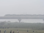 Delhi clocked an AQI of 377 at 4pm on Sunday, an improvement from 398 on Saturday, but the 11th straight day pollution levels were in the “very poor” band or worse.