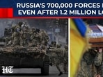 Ukraine says Russia has suffered around 1.2 million killed and wounded, yet Moscow still fields roughly 700,000 troops in the Ukraine war zone. Ukraine says Russia has suffered around 1.2 million killed and wounded, yet Moscow still fields roughly 700,000 troops in the Ukraine war zone.
