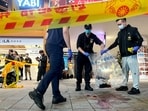 This was an incident in which several were injured after a person released smoke bombs and attacked bystanders, according to the government and local media,